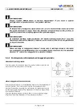 Предварительный просмотр 59 страницы IEMCA SIR52 MS52 F Manual For Use And Maintenance