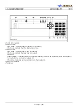 Предварительный просмотр 79 страницы IEMCA SIR52 MS52 F Manual For Use And Maintenance