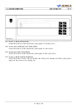 Предварительный просмотр 81 страницы IEMCA SIR52 MS52 F Manual For Use And Maintenance