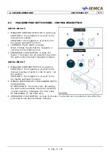 Предварительный просмотр 83 страницы IEMCA SIR52 MS52 F Manual For Use And Maintenance