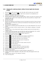 Предварительный просмотр 93 страницы IEMCA SIR52 MS52 F Manual For Use And Maintenance