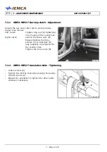 Предварительный просмотр 106 страницы IEMCA SIR52 MS52 F Manual For Use And Maintenance