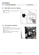 Предварительный просмотр 110 страницы IEMCA SIR52 MS52 F Manual For Use And Maintenance