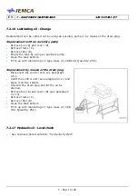 Предварительный просмотр 116 страницы IEMCA SIR52 MS52 F Manual For Use And Maintenance