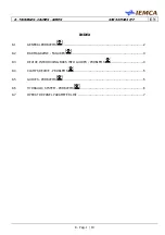Предварительный просмотр 123 страницы IEMCA SIR52 MS52 F Manual For Use And Maintenance