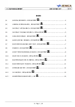 Предварительный просмотр 133 страницы IEMCA SIR52 MS52 F Manual For Use And Maintenance