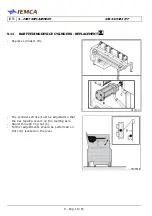 Предварительный просмотр 142 страницы IEMCA SIR52 MS52 F Manual For Use And Maintenance