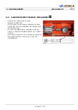 Предварительный просмотр 143 страницы IEMCA SIR52 MS52 F Manual For Use And Maintenance