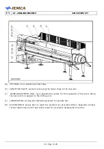 Предварительный просмотр 152 страницы IEMCA SIR52 MS52 F Manual For Use And Maintenance