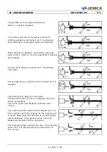 Предварительный просмотр 155 страницы IEMCA SIR52 MS52 F Manual For Use And Maintenance