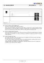 Предварительный просмотр 159 страницы IEMCA SIR52 MS52 F Manual For Use And Maintenance