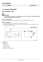 Предварительный просмотр 182 страницы IEMCA SIR52 MS52 F Manual For Use And Maintenance