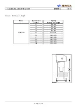 Предварительный просмотр 39 страницы IEMCA SMART 316 Manual For Use And Maintenance