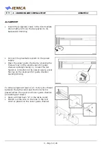 Preview for 44 page of IEMCA SMART 316 Manual For Use And Maintenance