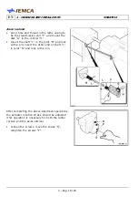 Preview for 50 page of IEMCA SMART 316 Manual For Use And Maintenance