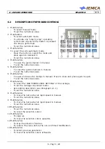 Preview for 79 page of IEMCA SMART 316 Manual For Use And Maintenance