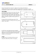 Preview for 82 page of IEMCA SMART 316 Manual For Use And Maintenance