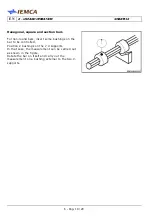 Preview for 84 page of IEMCA SMART 316 Manual For Use And Maintenance