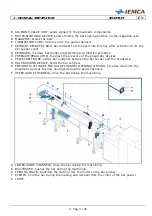 Предварительный просмотр 15 страницы IEMCA Smart 320 Tp Manual For Use And Maintenance