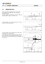 Предварительный просмотр 16 страницы IEMCA Smart 320 Tp Manual For Use And Maintenance