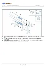 Предварительный просмотр 20 страницы IEMCA Smart 320 Tp Manual For Use And Maintenance