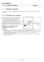 Предварительный просмотр 28 страницы IEMCA Smart 320 Tp Manual For Use And Maintenance