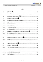 Предварительный просмотр 37 страницы IEMCA Smart 320 Tp Manual For Use And Maintenance