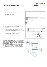 Предварительный просмотр 47 страницы IEMCA Smart 320 Tp Manual For Use And Maintenance