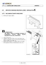 Предварительный просмотр 50 страницы IEMCA Smart 320 Tp Manual For Use And Maintenance