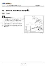 Предварительный просмотр 52 страницы IEMCA Smart 320 Tp Manual For Use And Maintenance