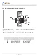 Предварительный просмотр 60 страницы IEMCA Smart 320 Tp Manual For Use And Maintenance