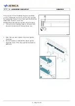 Предварительный просмотр 70 страницы IEMCA Smart 320 Tp Manual For Use And Maintenance