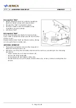 Предварительный просмотр 82 страницы IEMCA Smart 320 Tp Manual For Use And Maintenance