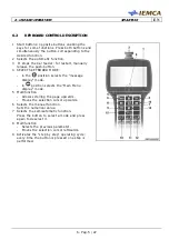 Предварительный просмотр 87 страницы IEMCA Smart 320 Tp Manual For Use And Maintenance