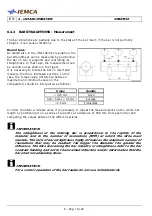 Предварительный просмотр 92 страницы IEMCA Smart 320 Tp Manual For Use And Maintenance