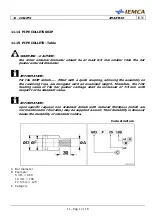 Предварительный просмотр 145 страницы IEMCA Smart 320 Tp Manual For Use And Maintenance