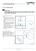 Preview for 39 page of IEMCA VIP80 Evolution Manual For Use And Maintenance