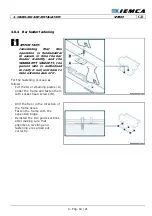 Preview for 47 page of IEMCA VIP80 Evolution Manual For Use And Maintenance