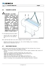 Preview for 64 page of IEMCA VIP80 Evolution Manual For Use And Maintenance