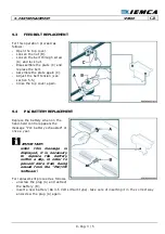 Preview for 81 page of IEMCA VIP80 Evolution Manual For Use And Maintenance