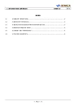 Preview for 11 page of IEMCA VIP80E-II Manual For Use And Maintenance