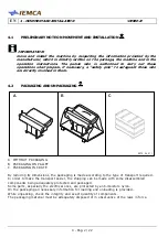 Preview for 52 page of IEMCA VIP80E-II Manual For Use And Maintenance