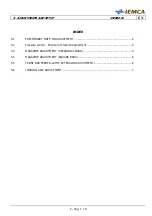 Preview for 73 page of IEMCA VIP80E-II Manual For Use And Maintenance