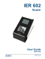 Ier 602 User Manual preview