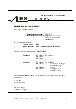 Предварительный просмотр 14 страницы IES PR-6 Operator'S Manual