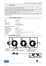 Предварительный просмотр 3 страницы iess ANTINCENDIO IE 326S-2L Technical Manual