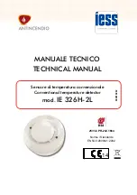 Preview for 1 page of iess IE 326H-2L Technical Manual