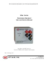 Preview for 1 page of IET Labs SRac Series User And Service Manual