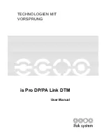 ifak system is Pro DP/PA Link DTM User Manual предпросмотр