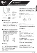 IFAM MCA 100 Instruction Manual preview